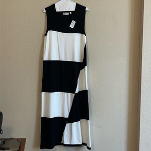 NWT Newman Marcus Knit Sleeveless Maxi Dress Size S